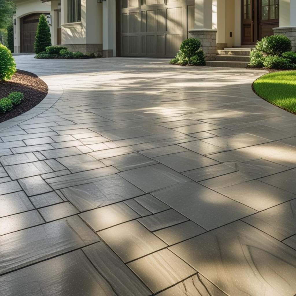 Expert Imprinted Concrete Driveway in Hollywell